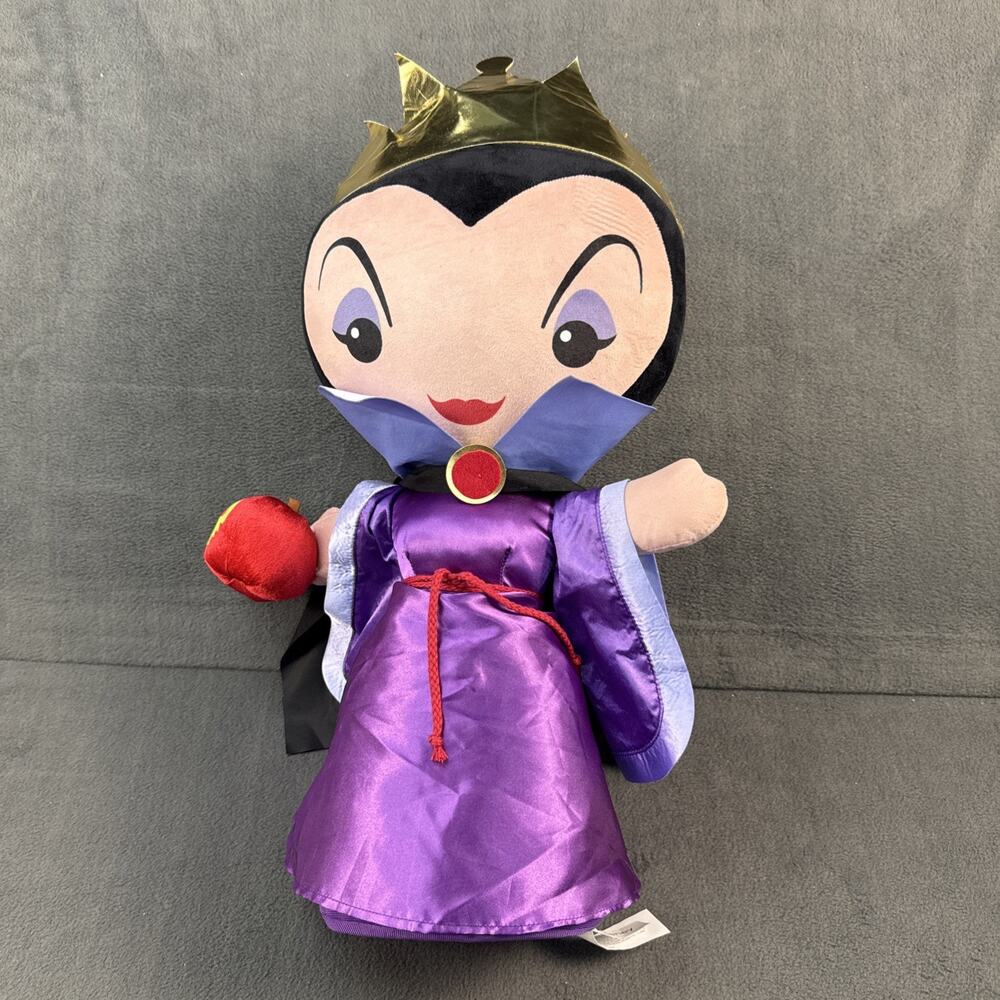 Rare Disney Evil Queen 22" Tall Plush Halloween Door Greeter Snow White NEW
